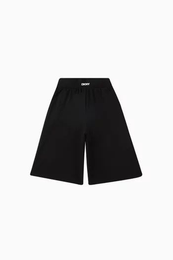 Logo Embrodiered Shorts