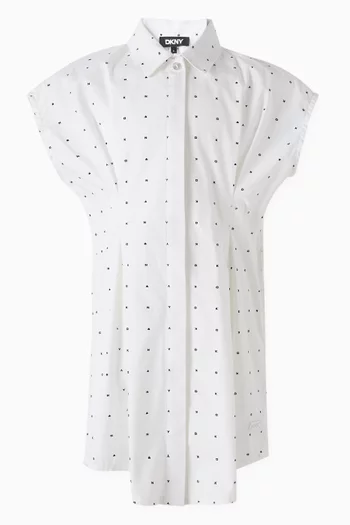 Logo Shirt Dress