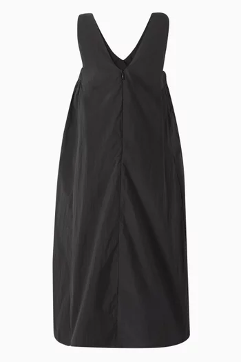 Logo-appliqué Midi Dress