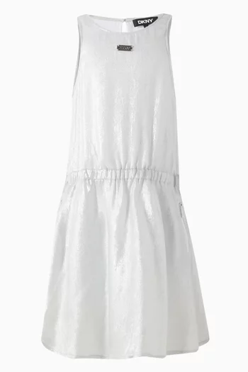 Logo-plaque Dress