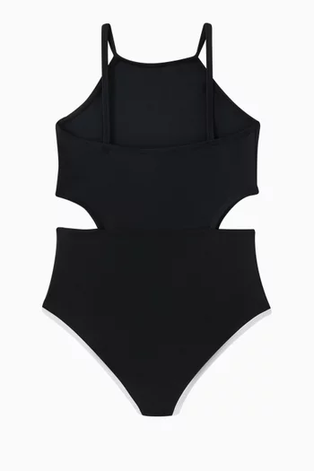Logo Graphic One-piece Swimsuit