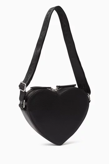 Logo Heart Crossbody Bag