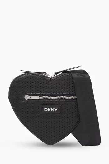 Logo Heart Crossbody Bag