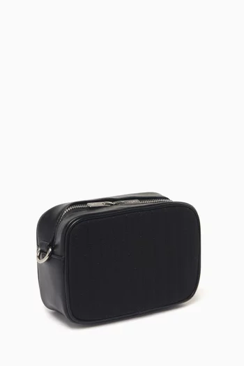 Logo Crossbody Bag in Cotton