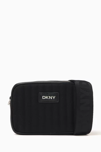 Logo Crossbody Bag in Cotton