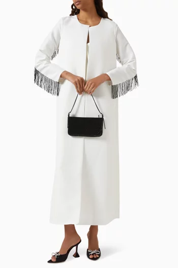 عباية مزينة بالخرز