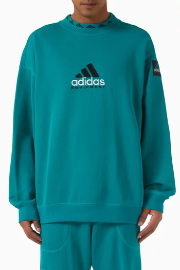 EQT Reflective Sweatshirt in Cotton-blend