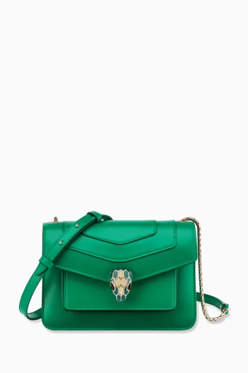 Serpenti Forever Crossbody Bag in Calfskin