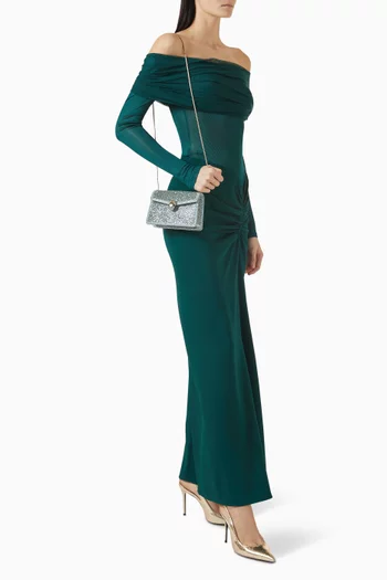 Mini Serpenti Forever Crossbody Bag in Suede