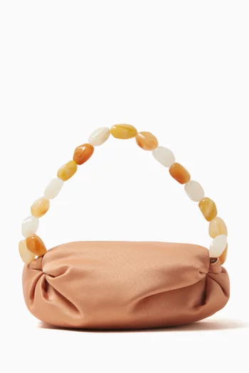 Tiny Nino Tote Bag in Satin