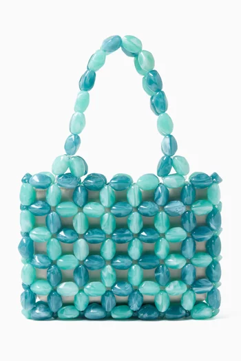 Mini Juno Tote Bg in Beads