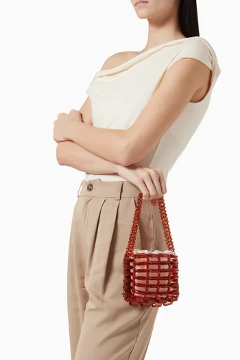 Mini Azari Bag in Acrylic Beads