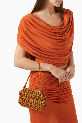 Tebea Beaded Clutch Bag