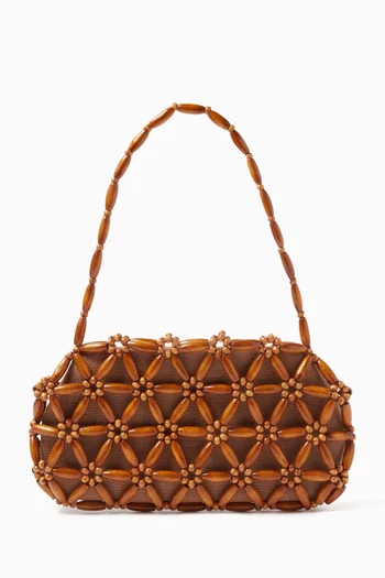 Tebea Beaded Clutch Bag