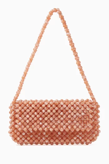 Clover Shoulder Bag in Acrylic Beads