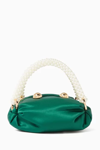 Tiny Nino Tote Bag in Satin