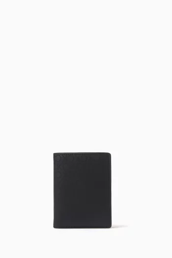 Logo Bifold Wallet in Canvas