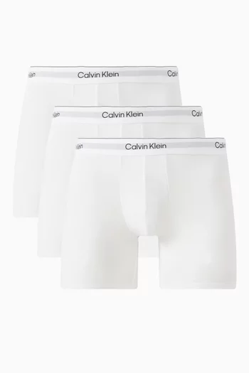 Icon Boxer Briefs in Cotton, Set of 3
