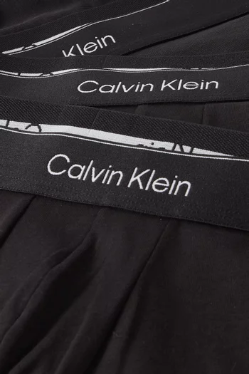 طقم بوكسر أيكون قطن، 3 قطع