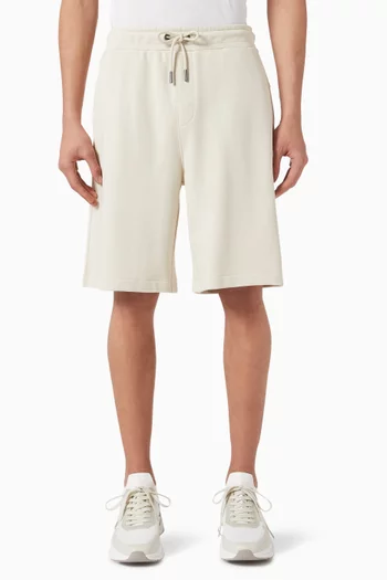 شورت رياضي بشعار الماركة قطن