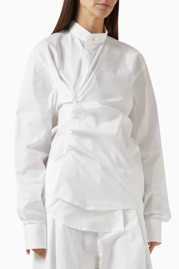 Lavinia Shirt in Cotton Poplin
