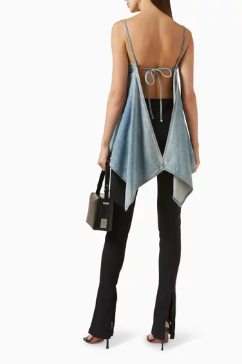 Mirta Top in Denim