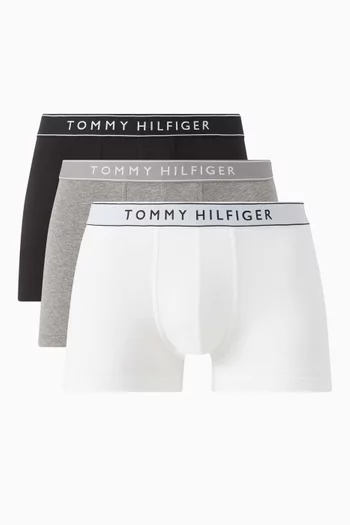 Everyday Essentials Boxer Briefs in Cotton, Set of 3