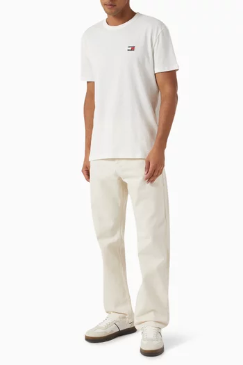 Tommy Badge T-shirt in Cotton