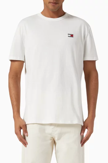 Tommy Badge T-shirt in Cotton