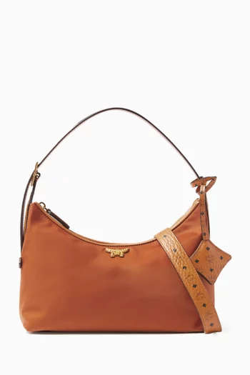 حقيبة كتف هوبو آرين صغيرة نايلون معاد تدويره