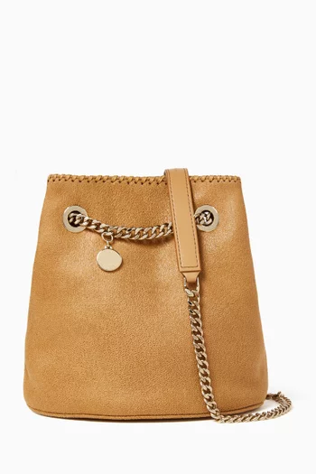 Falabella Bucket Bag in Eco Shaggy Deer