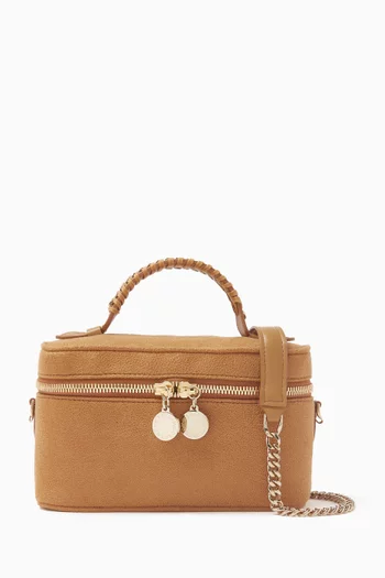 Cosmetic Case in Eco Shaggy Deer