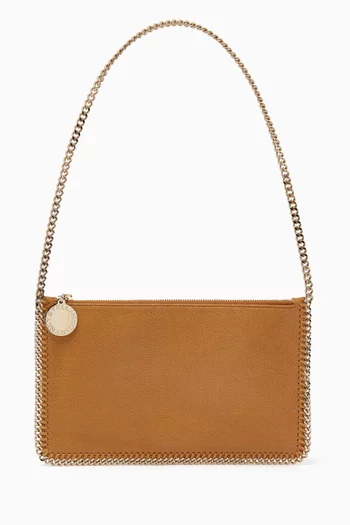 Falabella Pochette Shoulder Bag in Eco Shaggy Deer