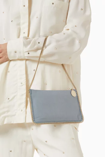 Falabella Pochette Shoulder Bag in Eco Shaggy Deer