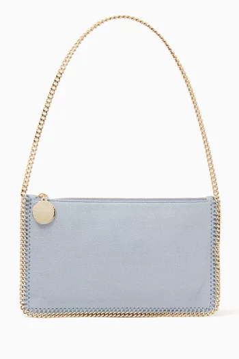 Falabella Pochette Shoulder Bag in Eco Shaggy Deer