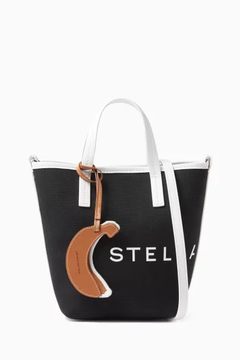 Logo Crossbody Tote Bag in Bananatex® Canvas