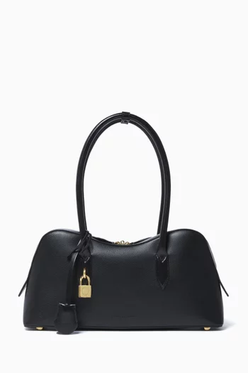 Medium Ryder Shoulder Bag in Grained Eco Mat Leather
