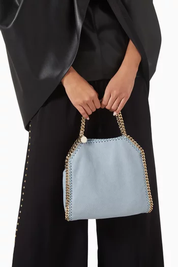 Mini Falabella Tote Bag in Eco Shaggy Deer