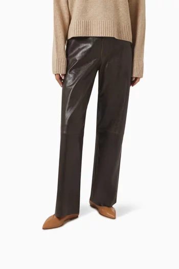 Moa Ballet Flats in Nappa Leather