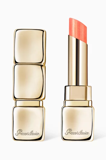 389 Pearly Peach KissKiss Bee Glow Tinted Lip Balm, 3.2g