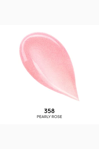 358 Pearly Rose KissKiss Bee Glow Tinted Lip Balm, 3.2g