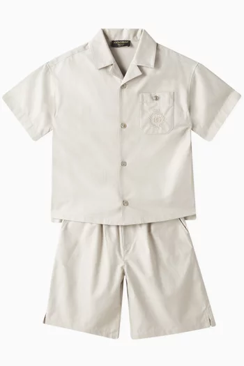 Hawaii Bermuda Shorts in Poplin