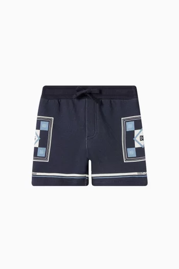 Logo Sweat Shorts in Cotton