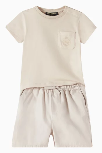 Bermuda Shorts in Poplin