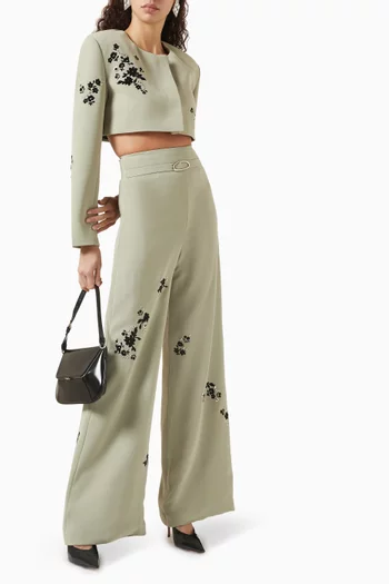 Studded Garden Suit Pants
