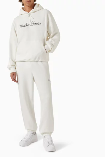 Pullover Hooded Sweatshirt in Mid-weight Cotton