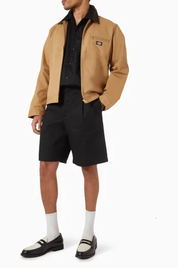 شورت بطيات مزيج قطن واكو ماريا x ديكيز