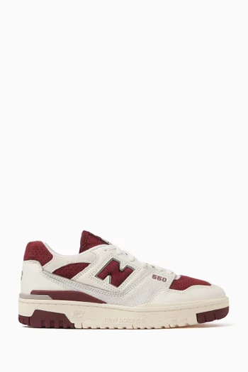 BB550 Low-top Sneakers in Leather & Suede