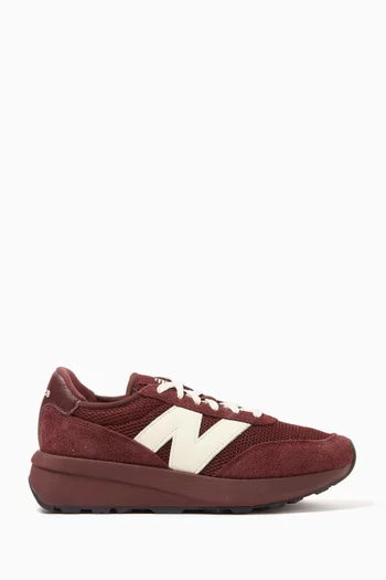 370 Low-top Sneakers in Suede & Mesh