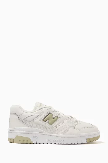 BB550 Low-top Sneakers in Leather & Mesh